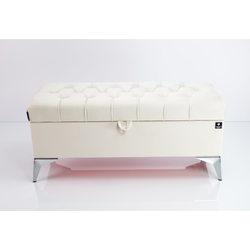 Tufted Storage Bench